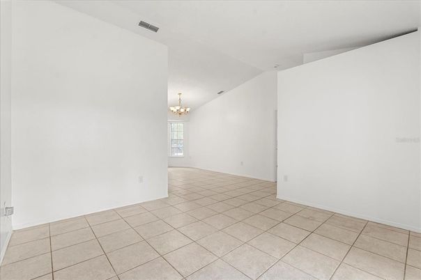 Chandelier, Empty room, Interior