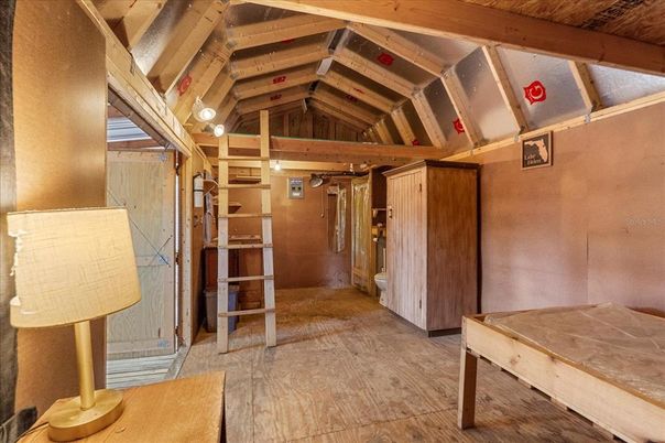 Interior, Wooden Beams