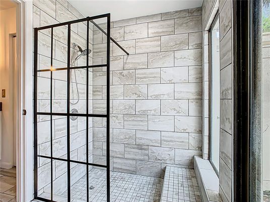 Bathroom, Glass Shower, Interior