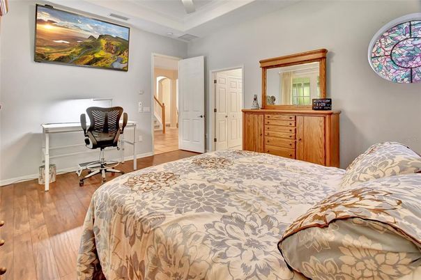 Bedroom, Home Office, Interior, Wood Texture Flooring