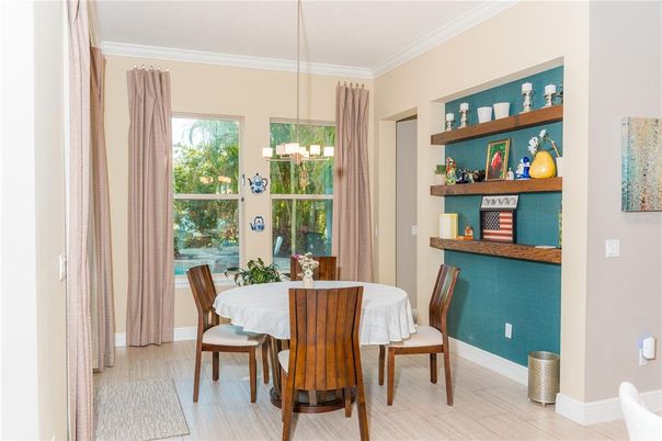 Dining room, Interior, Pendant Lights