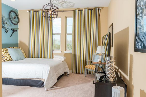 Bedroom, Interior, Pendant Lights