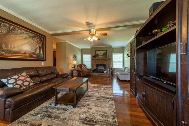 Fireplace, Interior, Living room, Wood Texture Flooring