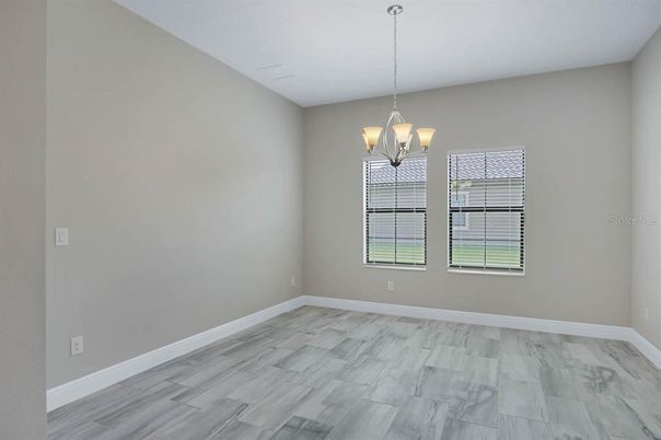 Chandelier, Empty room, Interior, Wood Texture Flooring