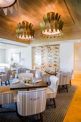 Dining room, Interior, Living room, Recessed Lighting, Wooden Ceilings, Wood Texture Flooring