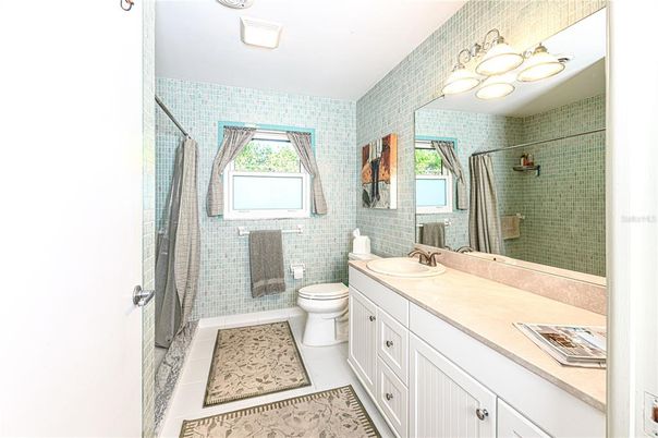 Bathroom, Dual Sink Vanities, Glass Shower, Interior