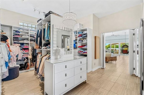 Interior, Pendant Lights, Walk-in Closets, Wood Texture Flooring