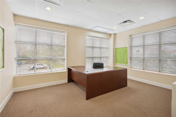 Home Office, Interior, Recessed Lighting