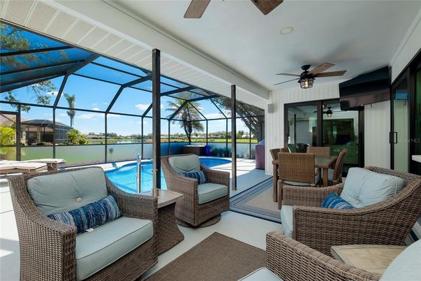 Dining room, Glass Ceilings, Interior, Pool, Sun Room