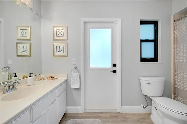 Bathroom, Interior, Wood Texture Flooring