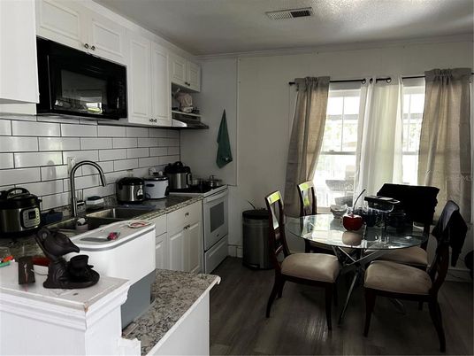 Dining room, Interior, Kitchen, Wood Texture Flooring