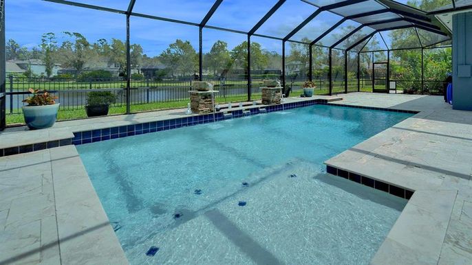 Glass Ceilings, Interior, Pool, Sun Room, Water
