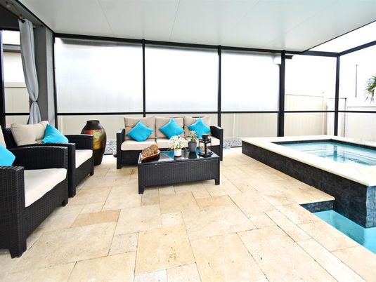 Interior, Pool, Sun Room