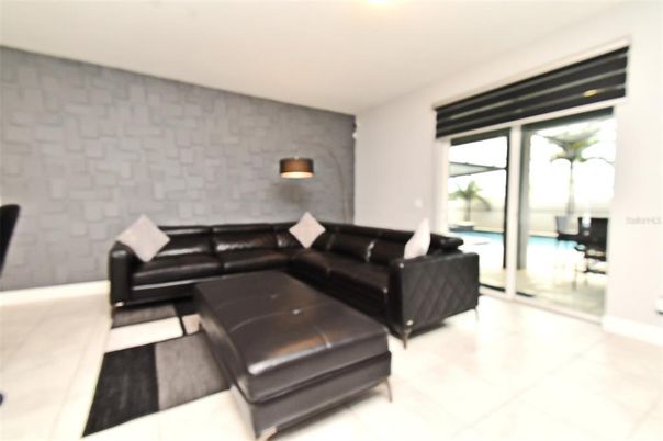 Interior, Living room, Stone Walls