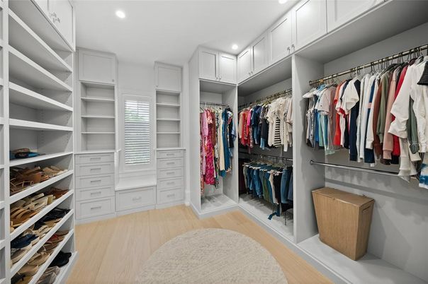 Interior, Recessed Lighting, Walk-in Closets, Wood Texture Flooring