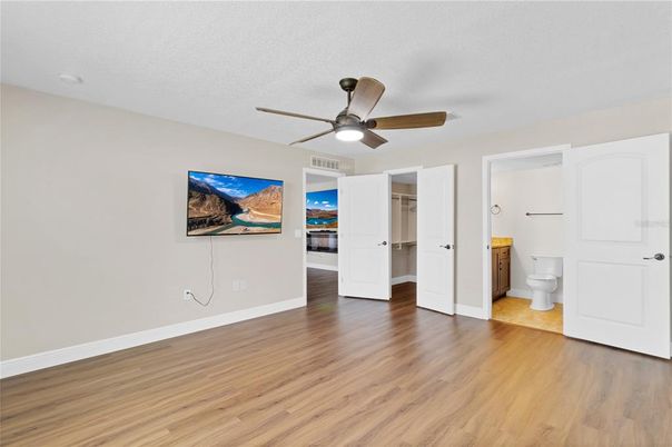 Bathroom, Empty room, Interior, Wood Texture Flooring