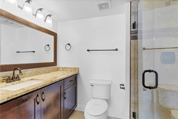 Bathroom, Glass Shower, Interior