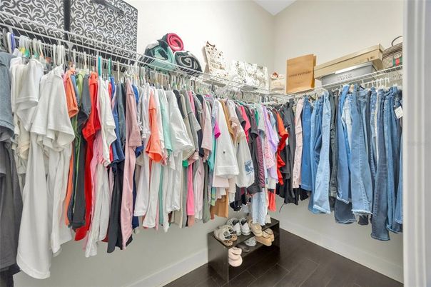 Interior, Walk-in Closets, Wood Texture Flooring