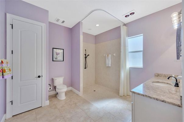 Bathroom, Interior, Recessed Lighting