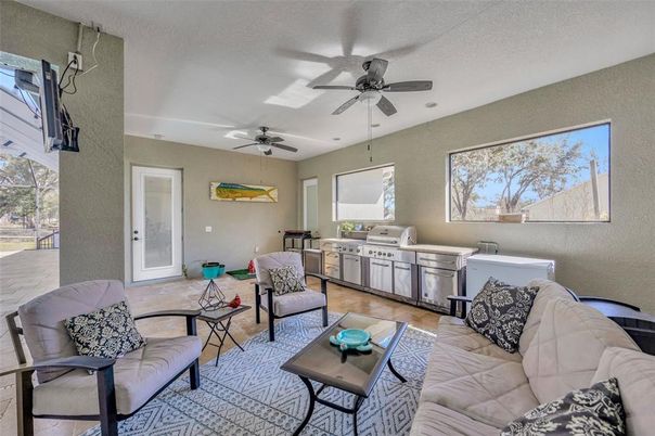 Interior, Kitchen, Living room