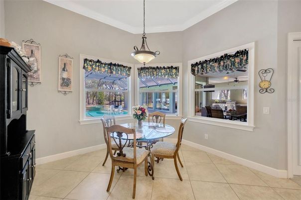 Dining room, Interior, Pendant Lights