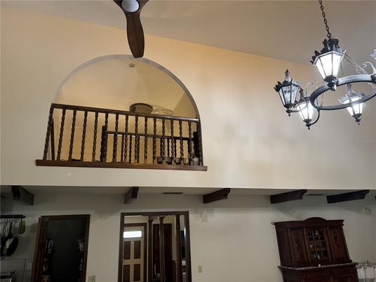 Chandelier, Interior