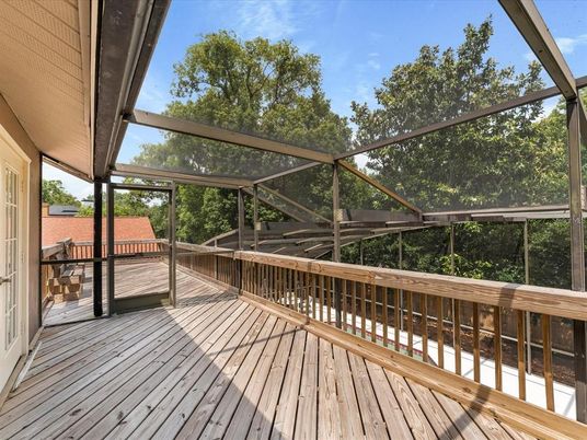 Exterior, Interior, Sun Room, Wood Texture Flooring