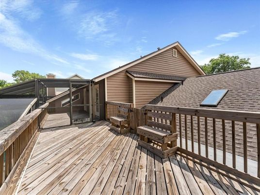 Exterior, Wood Texture Flooring