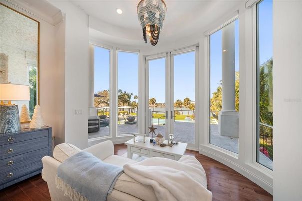 Interior, Pendant Lights, Recessed Lighting, Water, Wood Texture Flooring