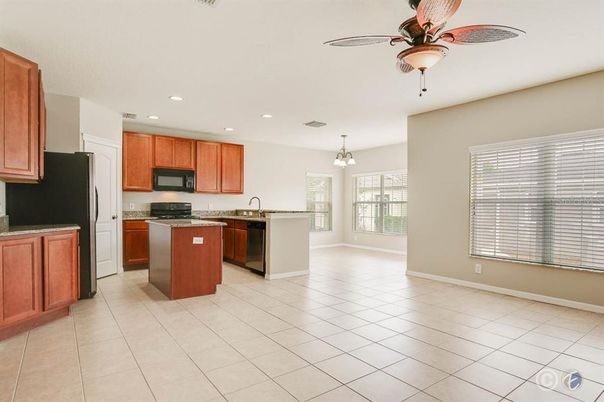 Chandelier, Interior, Kitchen, Recessed Lighting