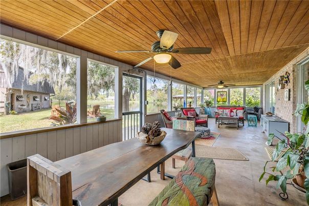Dining room, Interior, Living room, Sun Room, Wooden Ceilings