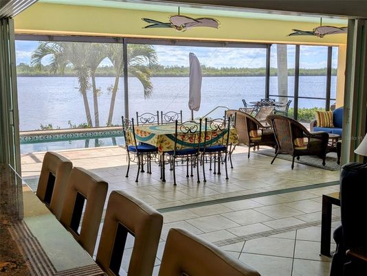 Dining room, Interior, Water