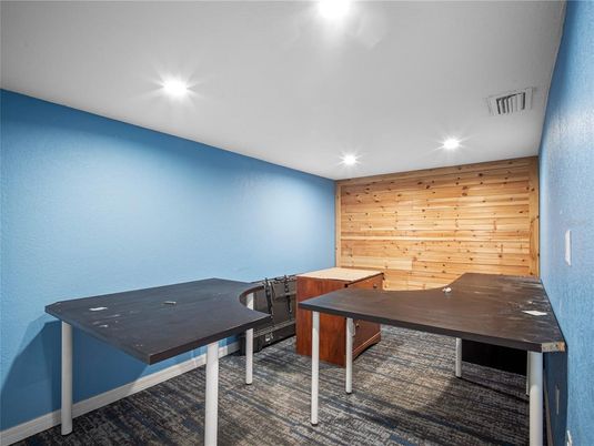 Interior, Recessed Lighting, Wooden Walls