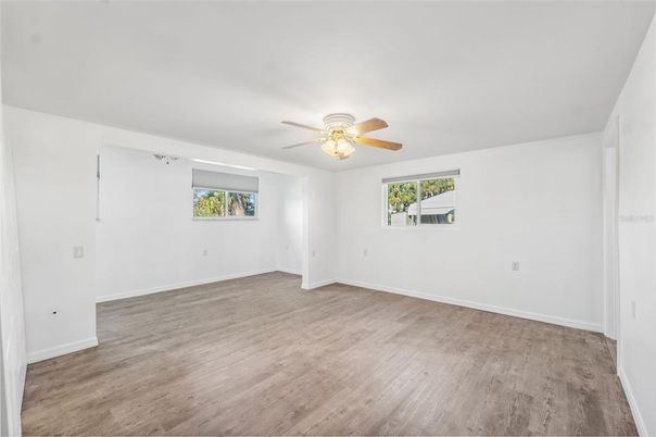 Empty room, Interior, Wood Texture Flooring