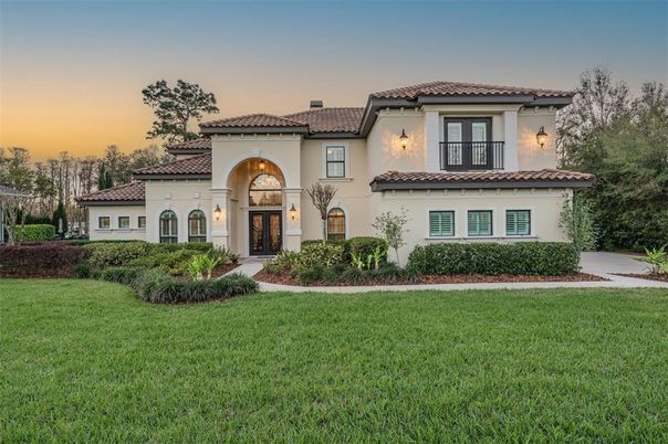 Backyard, Exterior, Facade, Mediterranean