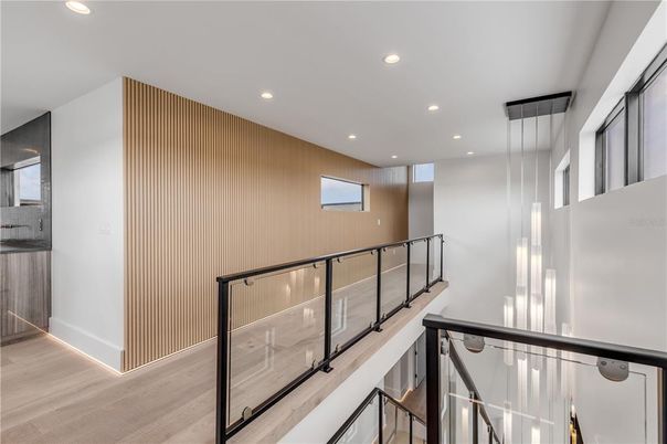Interior, Recessed Lighting, Wood Texture Flooring