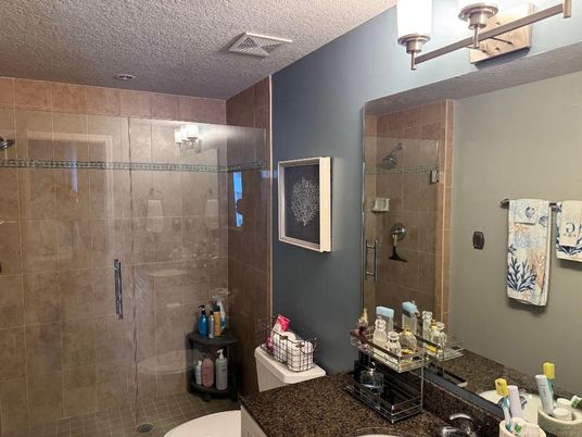 Bathroom, Glass Shower, Interior