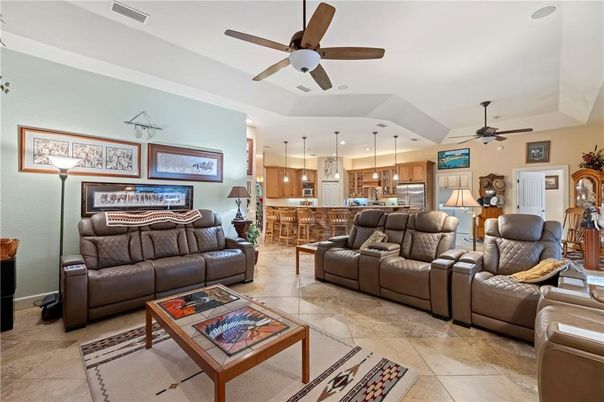 Interior, Kitchen, Living room, Pendant Lights