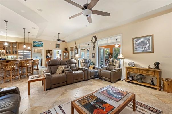 Interior, Kitchen, Living room, Pendant Lights, Recessed Lighting