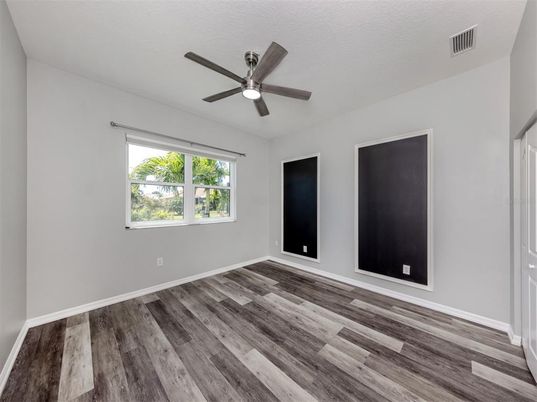 Empty room, Interior, Wood Texture Flooring