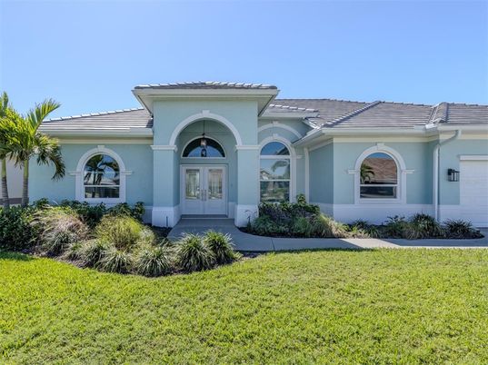 Attached, Backyard, Exterior, Facade, Mediterranean