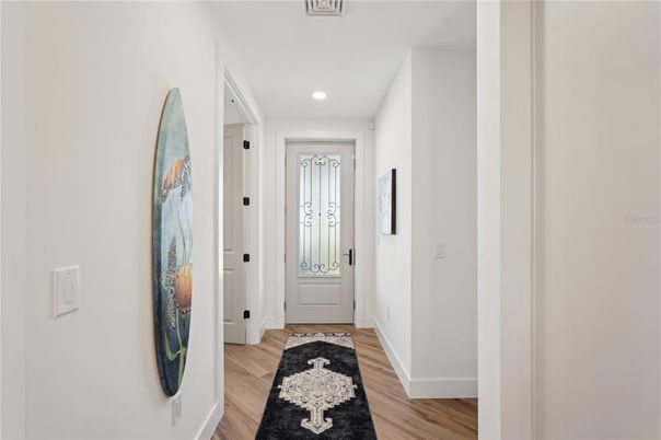 Interior, Recessed Lighting, Wood Texture Flooring