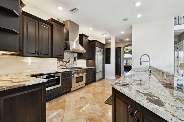 Interior, Kitchen, Recessed Lighting, Stainless Steel Appliances
