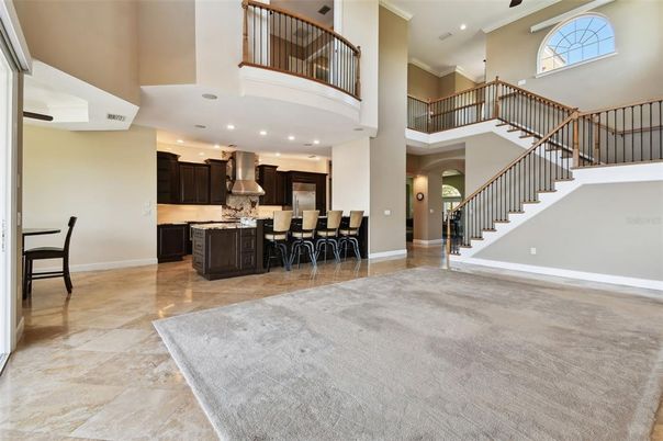 Dining room, Interior, Kitchen, Recessed Lighting