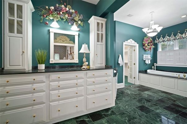 Bathroom, Interior, Pendant Lights, Recessed Lighting