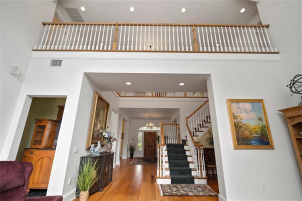 Chandelier, Interior, Recessed Lighting, Wood Texture Flooring