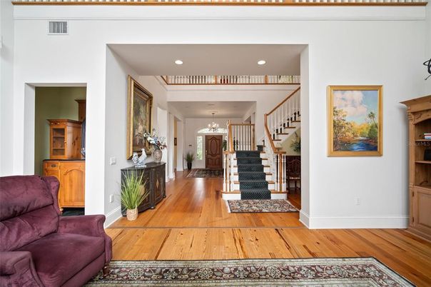 Chandelier, Interior, Recessed Lighting, Wood Texture Flooring
