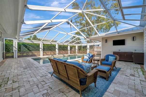 Glass Ceilings, Interior, Pool, Sun Room
