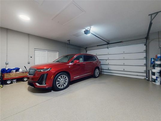 Garage, Interior, Recessed Lighting