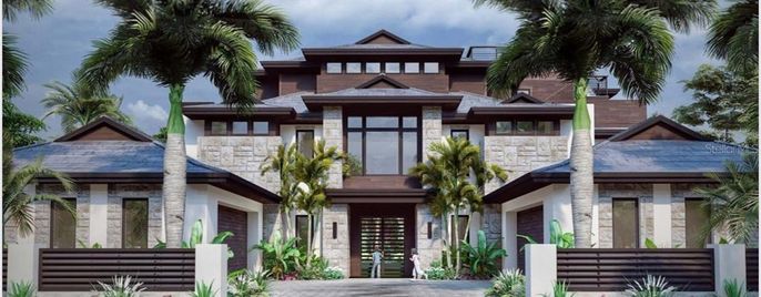 Exterior, Facade, Modern